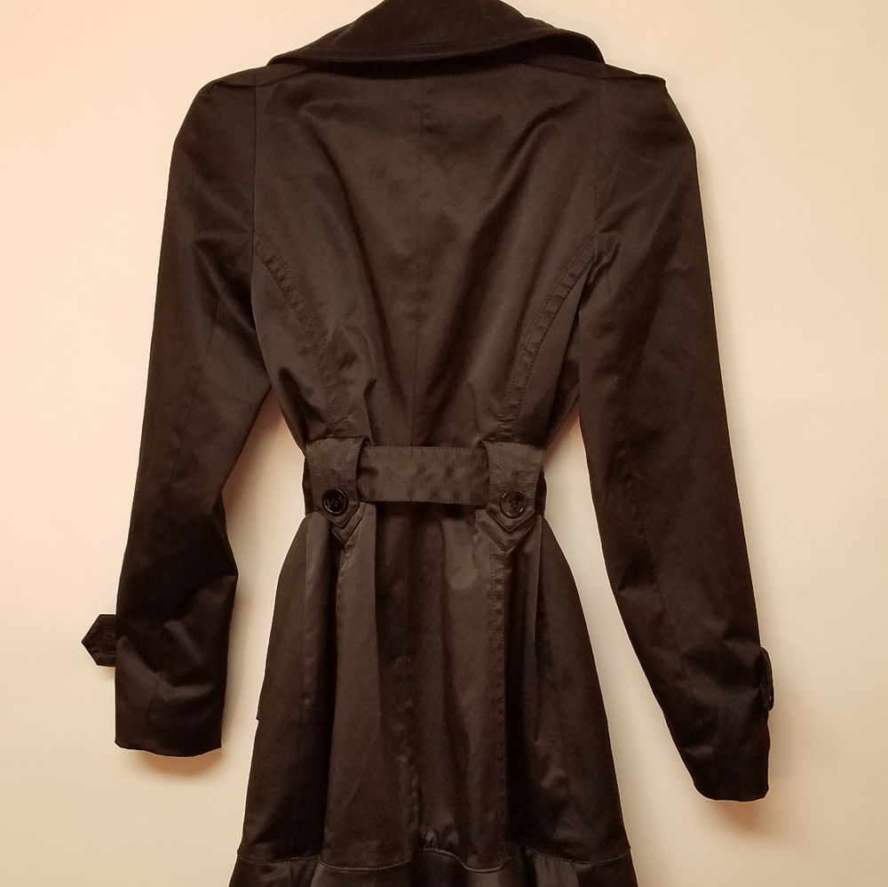 Jessica Simpson Coat Trench Ruffle Coat - Picture 3 of 8